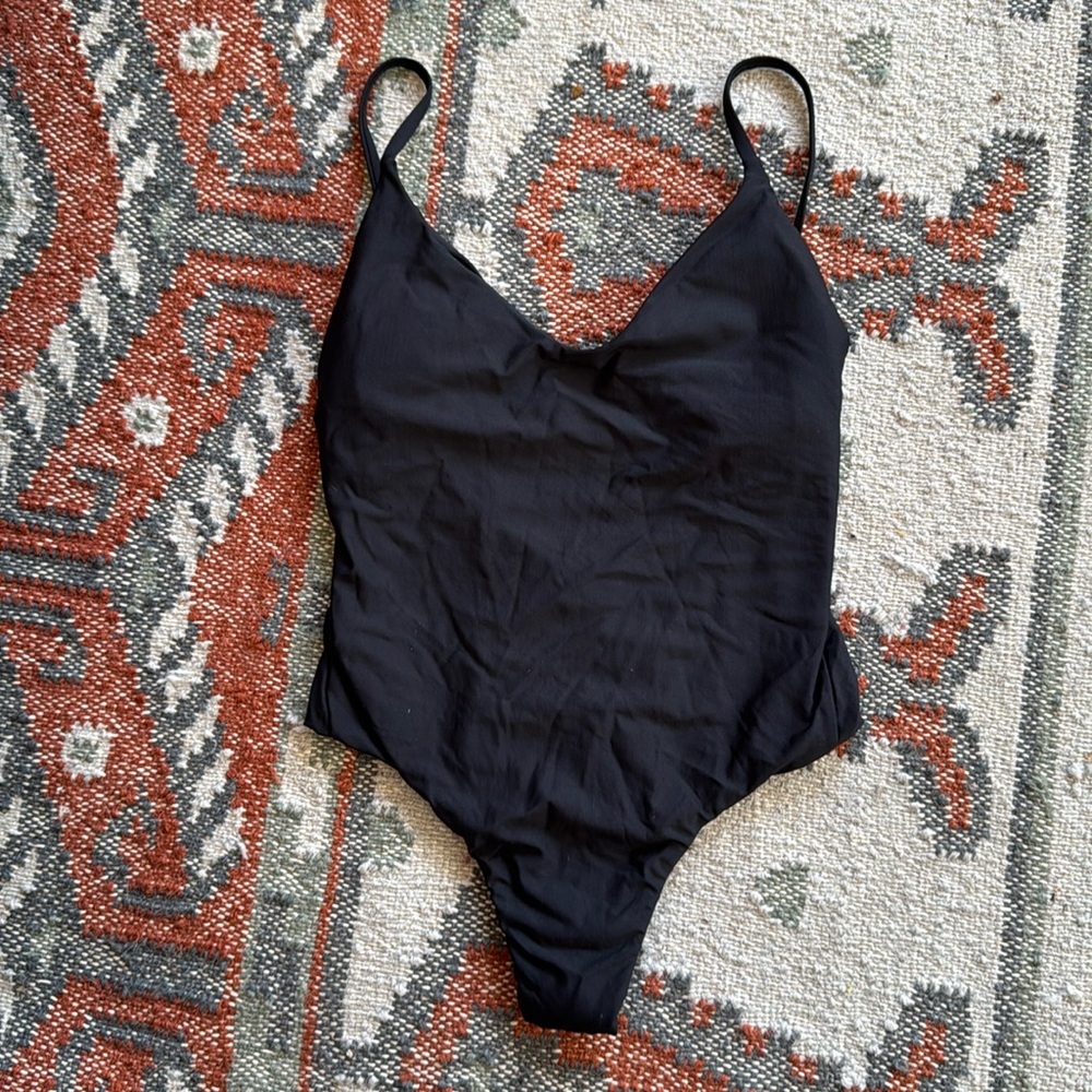 NWT black one piece swimsuit